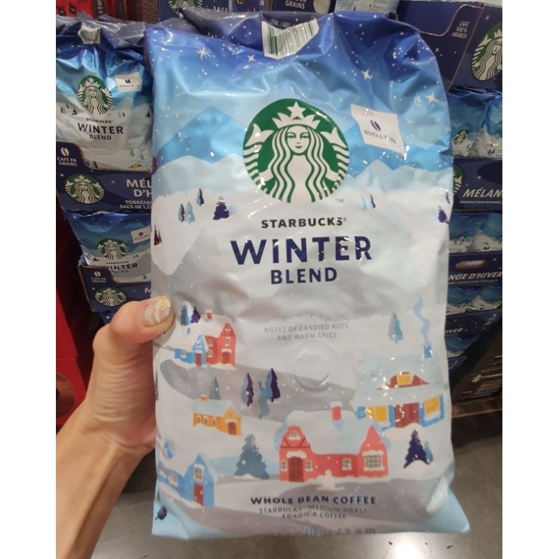 Costco 好市多代購 Starbucks 冬季限定咖啡豆 1.13公斤