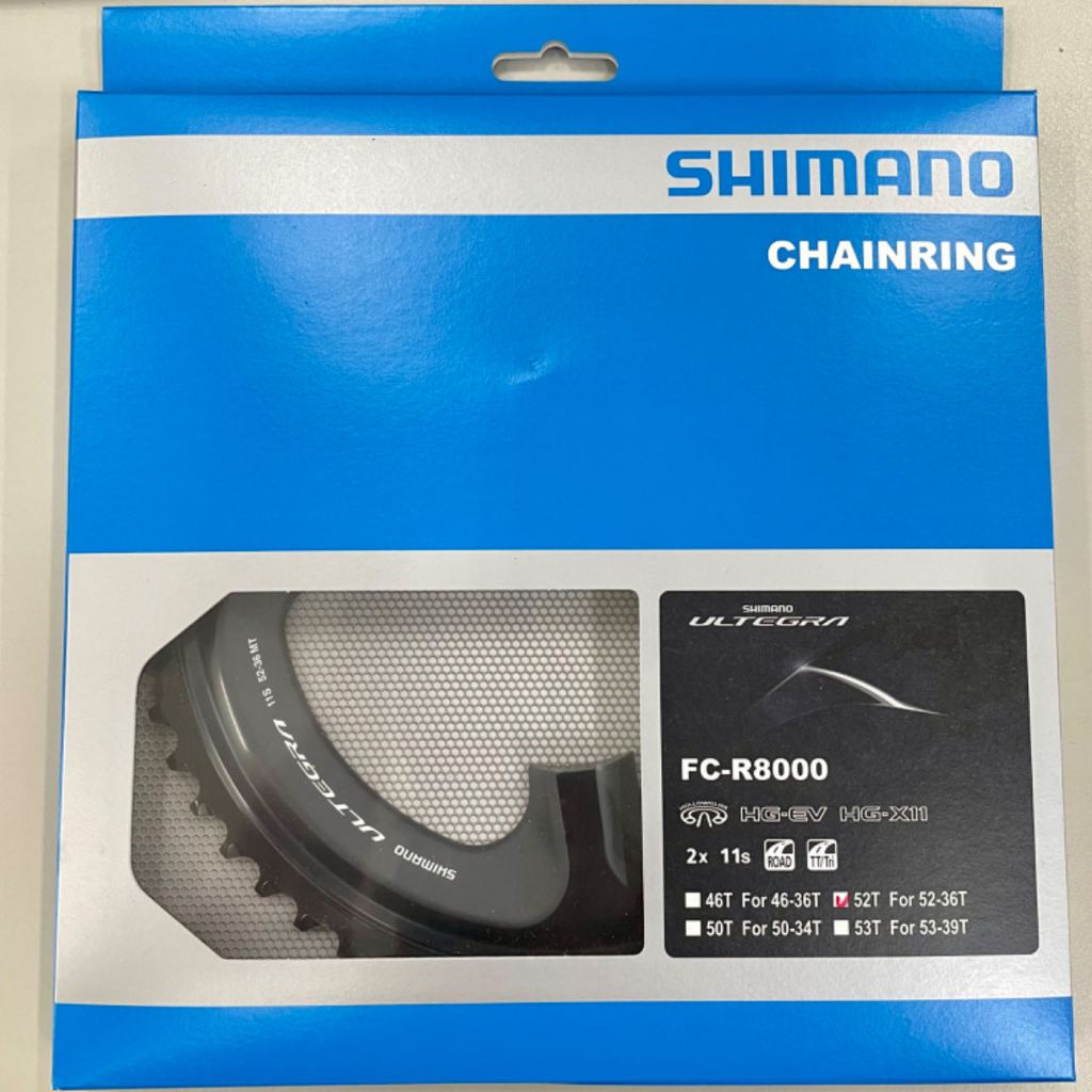 Shimano ULTEGRA FC-R8000 2x11 52T 齒片 11速  52-36T