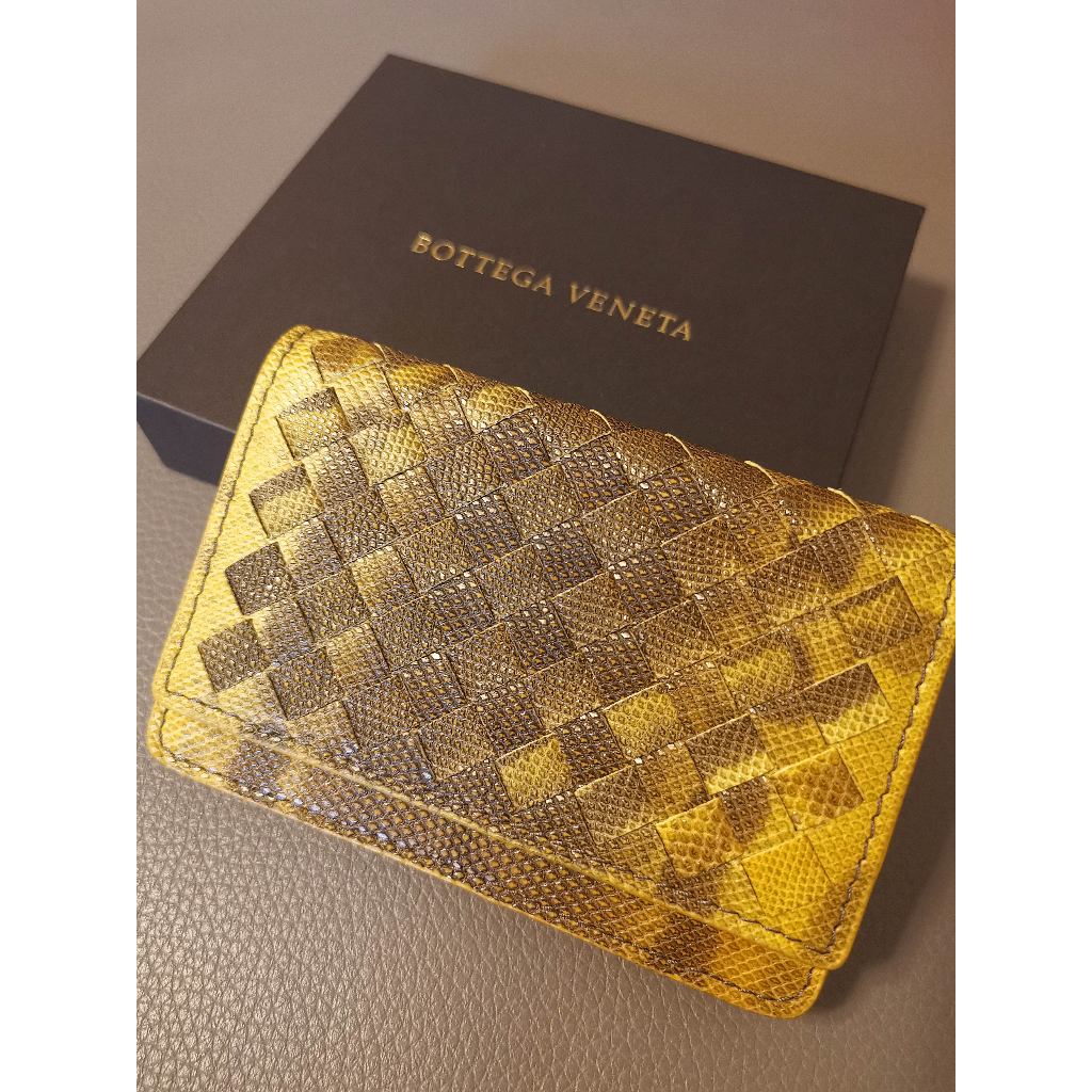 BV / Bottega Veneta 全新正品錢包 短夾 卡夾 皮夾 鈔票夾 卡夾 收納夾