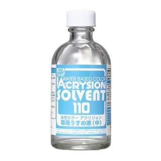 【喵喵模型坊】GUNZE ACRYSION THINNER 環保新水性漆(N) 專用溶劑 110ml (T302)