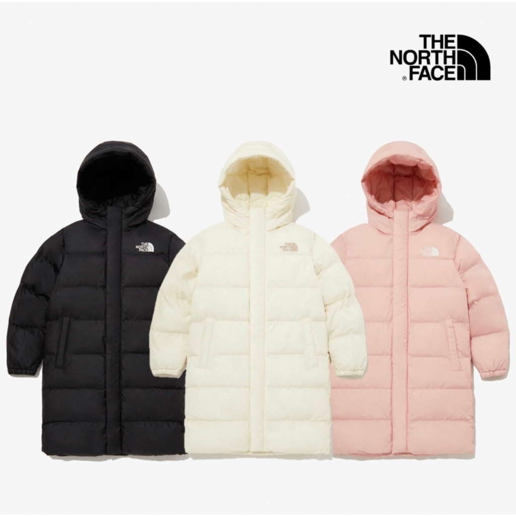 過季特賣❗️韓國北臉 22FW 兒童 大童 K'S NEW PUFFY COAT長版羽絨外套 NJ3NP50U