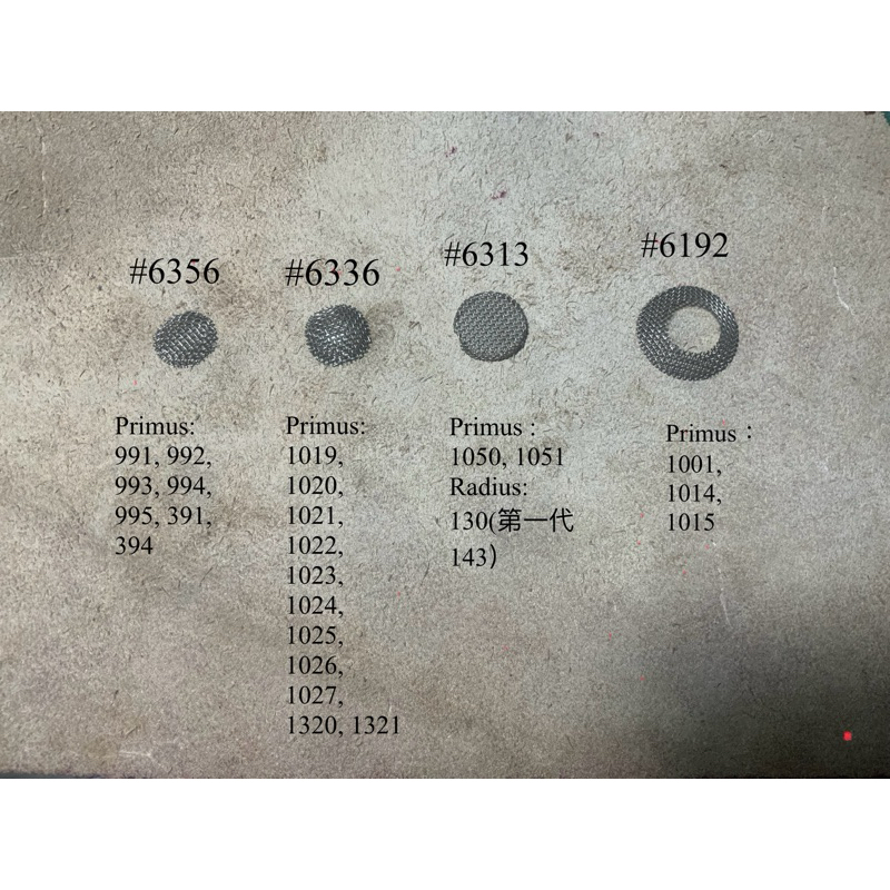 Primus Radius 汽化燈 燃燒器格網 1020 991