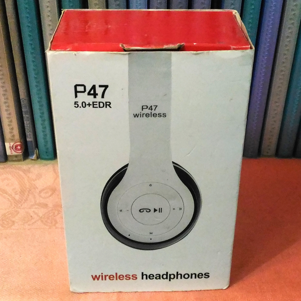 現貨 P47 藍牙耳機／音質優／有線無線雙用／支援電鋼琴功率（新品，盒況優，白色款，附充電線，功能測試正常）