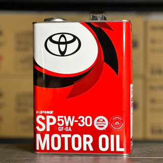日本 TOYOTA SP 5W30 豐田 原廠 5W-30 4公升 GF-6 純正日製 原廠機油 最高審查規範 嘉油站