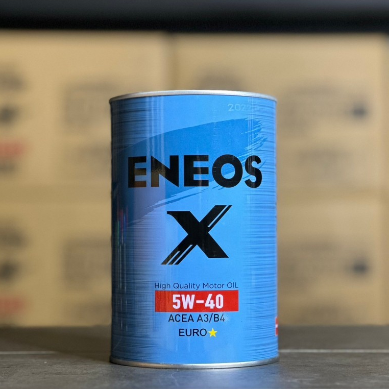 公司貨 新日本石油 X EURO★ 5W40 歐洲認證 藍罐 ENEOS 5W-40 鐵罐 全合成機油 原SUSTINA