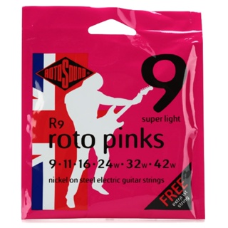 Rotosound Roto Pinks 09-52 英製電吉他鎳弦7弦 R9-7