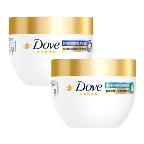 10%蝦幣/電子發票 公司貨【Dove 多芬】一分鐘胜肽修護髮膜280g / 胺基酸修護髮膜(防斷/水潤) 50g