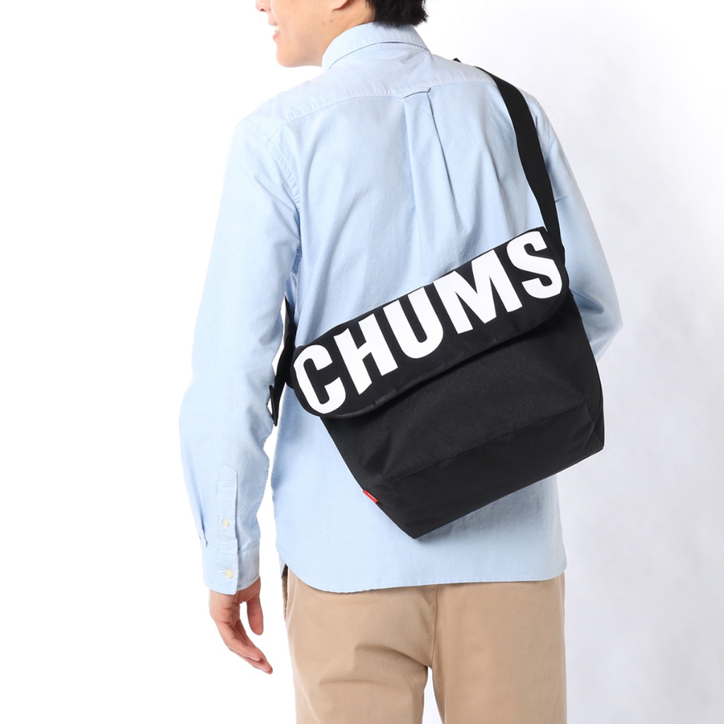 CHUMS Recycle Messenger Bag郵差包  黑色-CH603533K001