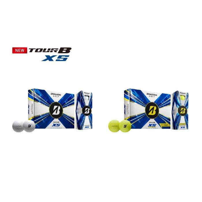 藍鯨高爾夫 Bridgestone Tour B XS 三層球（白）