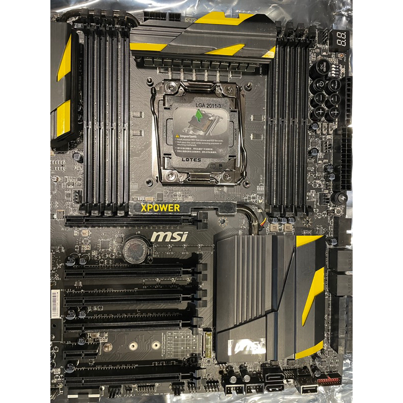 msi x99a xpower ac 主機板