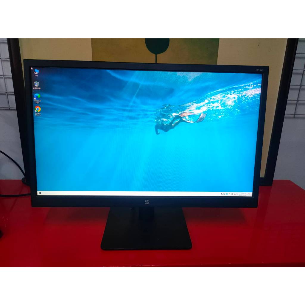 葛媽電腦 HP 22吋 LED螢幕 VGA/DVI 型號:HP22y保1個月