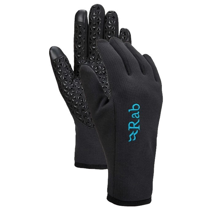 Rab 女款 Phantom Contact Grip Glove 輕量防風防滑可觸控保暖手套 QAH52BL 綠野山房