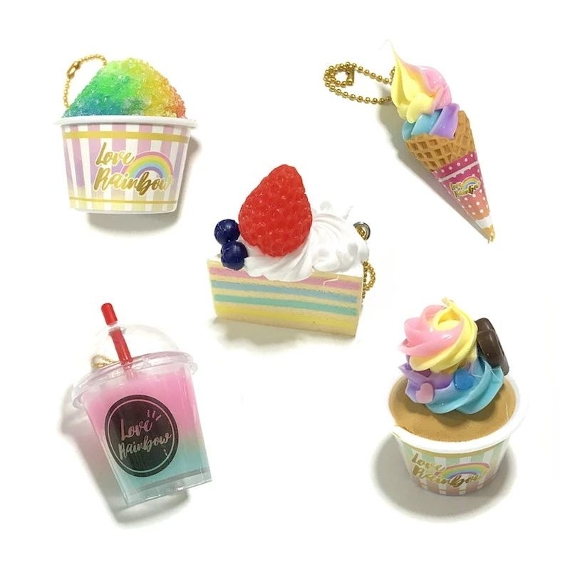 《Rainbow Sweets》日版 J.Dream彩虹甜點 仿真點心 轉蛋 正版扭蛋