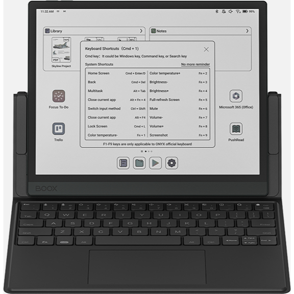 文石BOOX Tab Ultra C Pro專用鍵盤皮套
