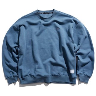 UNDER PEACE 23AW BASIC / OVERSIZE SWEATER 大學T (藍色) 化學原宿