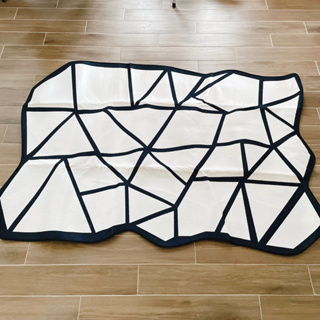 ［現貨］全新北歐ins風幾何造型地毯（140*200公分）