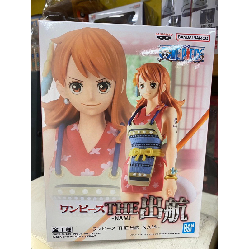 ［玩具同萌］現貨 自取420 BANPRESTO 景品 海賊王 THE 出航 娜美 公仔