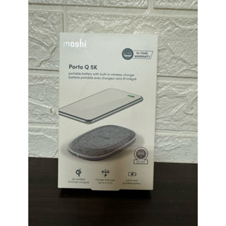 moshi Porto Q 5K 無線充電行動電源(充電盤+行動電源)