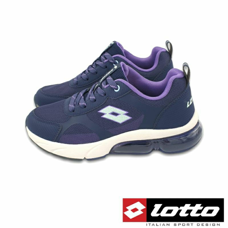 【MEI LAN】義大利 LOTTO (女) FLOAT 3 氣墊跑鞋 緩震 Q彈 8817 紫羅蘭色