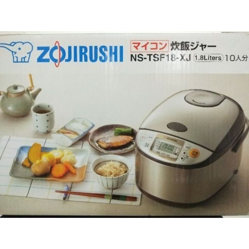 ZOJIRUSHI象印微電腦炊飯電子鍋NS-TSF18-XJ