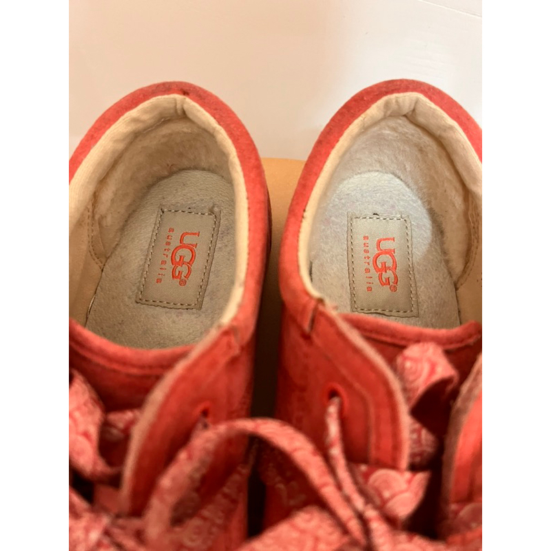 UGG桃粉色休閒鞋24.5號