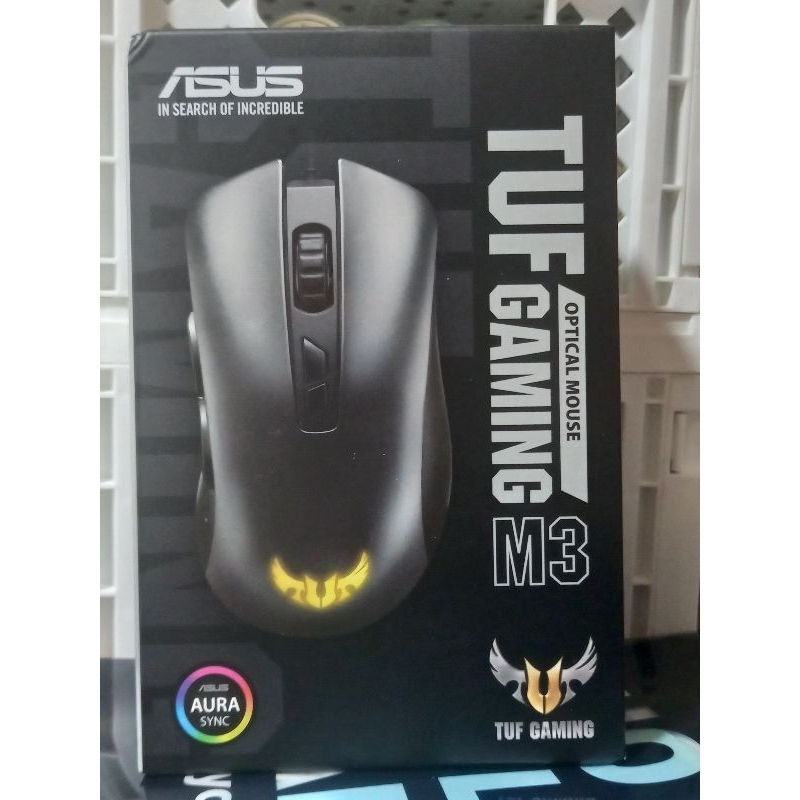 ASUS 華碩 TUF Gaming M3 電競滑鼠 有線滑鼠 RGB DPI/ NEROS RGB 光學 滑鼠