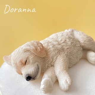 「Doranna」JXK 金毛狗 模型 手辦 冰箱磁鐵 寵物 模擬狗 汽車擺飾 裝飾品 動物模型 禮物 JS2208D