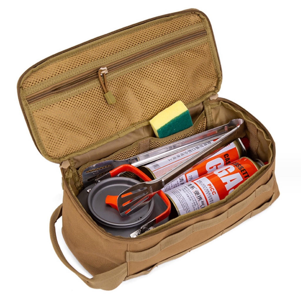 (送小燈)iVenture 多功能 裝備袋 手提 炊具 雜物 瓦斯罐 收納袋 戰術 攝影 旅行 露營 野餐 袋