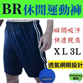 『現貨』BR休閒運動褲 吸汗速乾 運動褲 休閒褲 男生短褲 籃球褲 排汗褲 短褲 男褲 口袋 透氣 吸濕排汗 網眼透氣