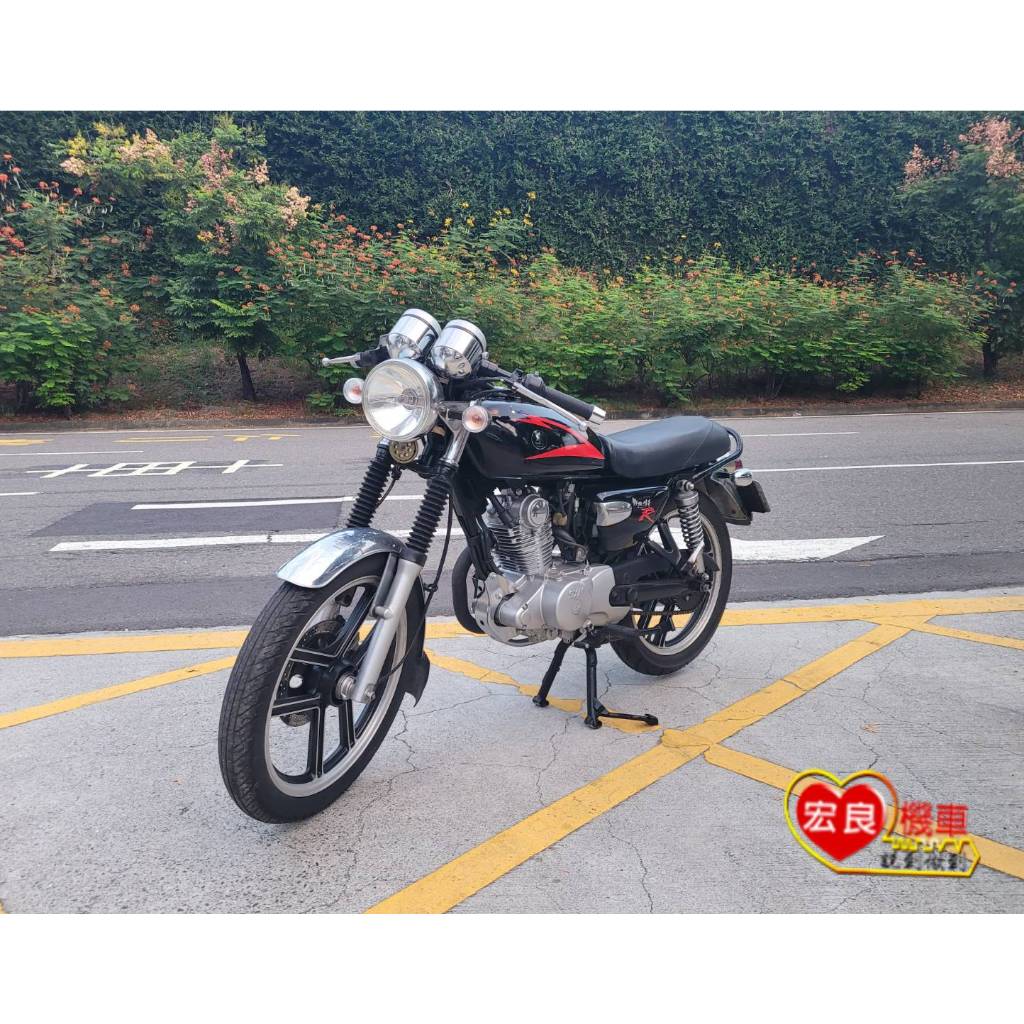 三陽 狼R125  2009年 化油版 野狼125 檔車【高雄宏良中古機車大賣場 】非 狼R 150  保固