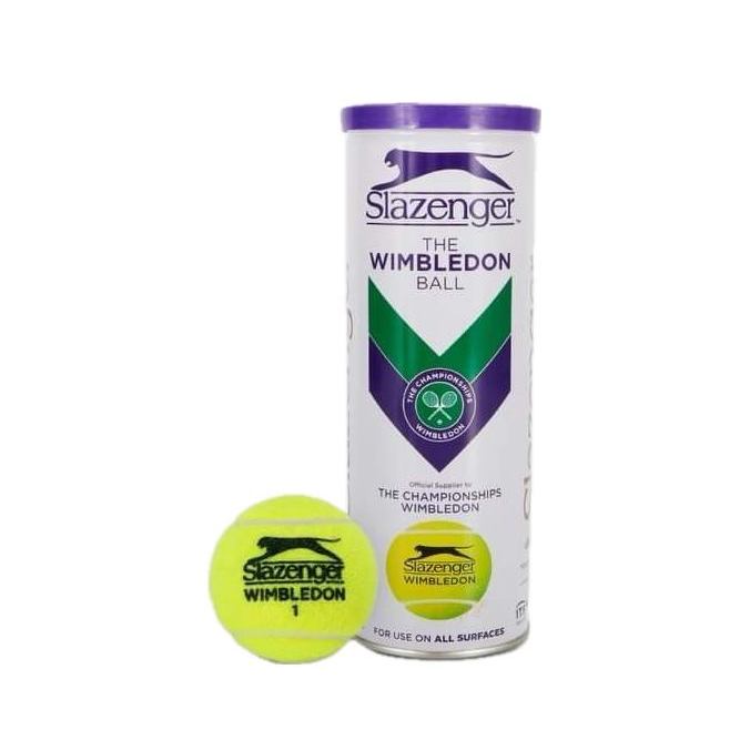 【威盛國際】SLAZENGER Wimbledon Ball 網球 3顆/筒 溫布頓 比賽球 台灣最多球友使用款 附發票