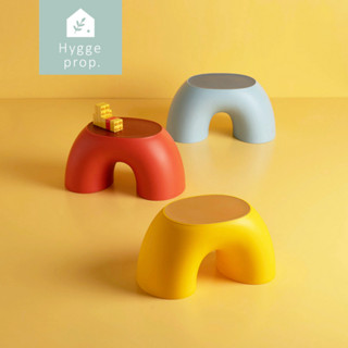 ★新品上新嚐鮮價↘｜滿額再折★【Hygge生活提案】預購 北歐加厚防滑小板凳 兒童塑膠小椅子 寶寶椅 家用矮凳 彩虹凳