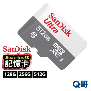 SanDisk Ultra microSD UHS-I 記憶卡 128GB 256GB 512GB SD卡 SD03