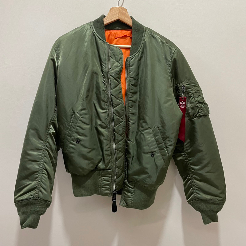 alpha industries ma1 Xs nasa 日版飛行員外套軍綠