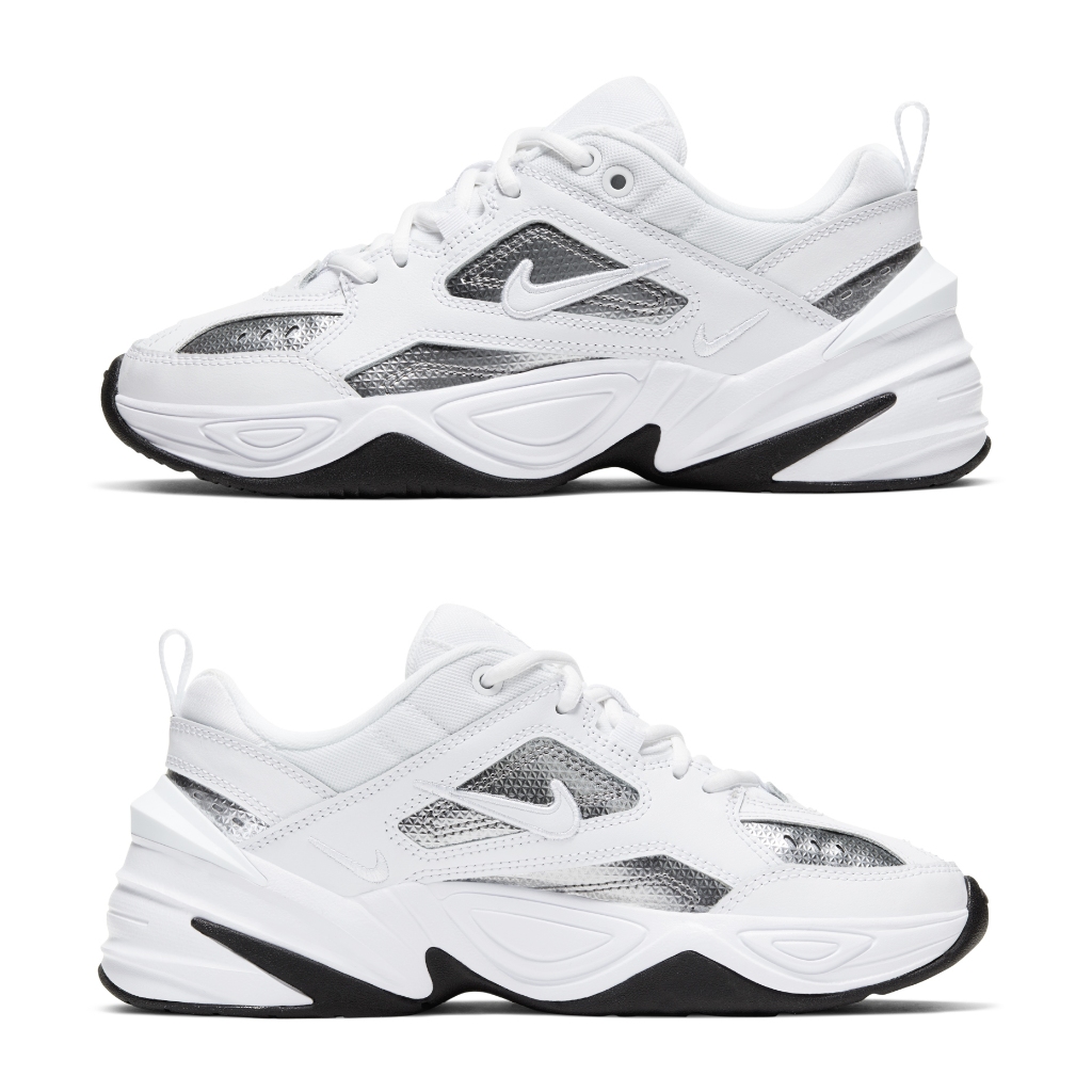 [歐鉉]W NIKE M2K TEKNO ESS 白銀 復古 增高 老爹鞋 運動鞋 女鞋 CJ9583-100