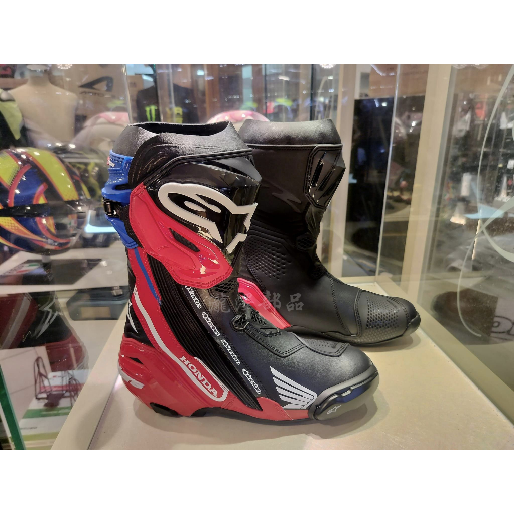 瀧澤部品 義大利 ALPINESTARS A星 SUPERTECH R HONDA聯名 HRC 車靴 防摔防護 頂級