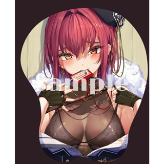 █Mine公仔█日版 C102 Hololive 寶鐘瑪琳 胸部滑鼠墊 あかさあい 立體滑鼠墊 船長 B4693