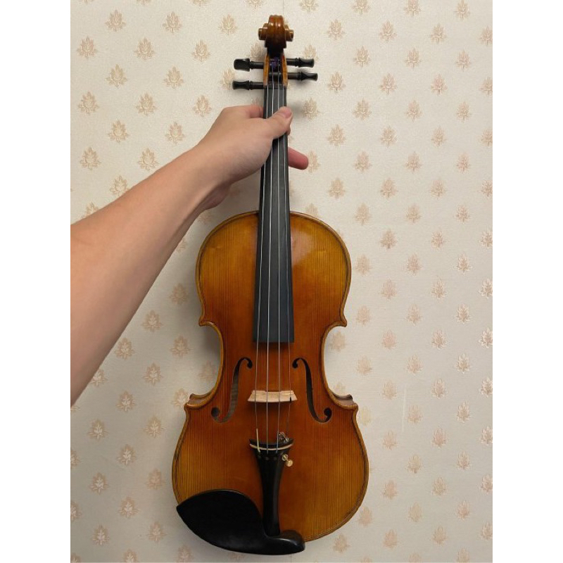 107號 4/4北京工作室高檔油性漆純手工小提琴
