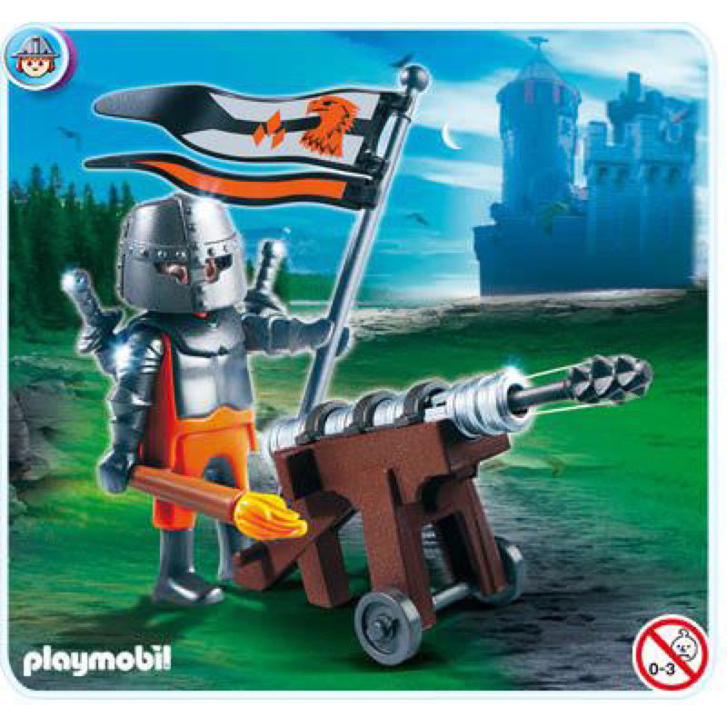 鍾愛一生 德國 Playmobil  摩比 4933 絕版 老鷹騎士