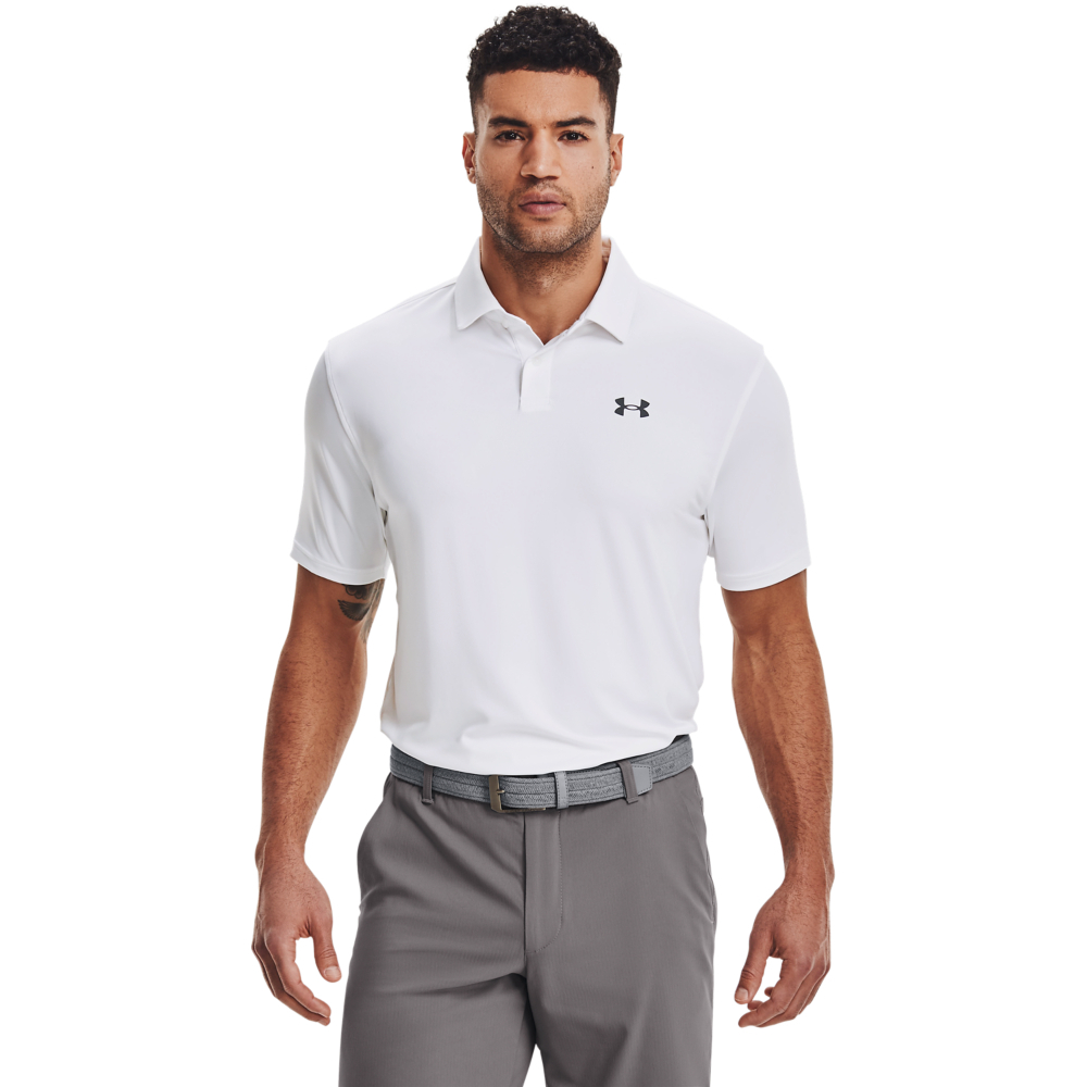 【UNDER ARMOUR】男 T2G 短POLO 1368122-100