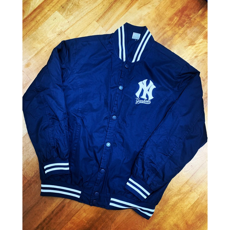 Vintage MLB New York Yankees Jacket  紐約洋基棒球排釦外套 古著