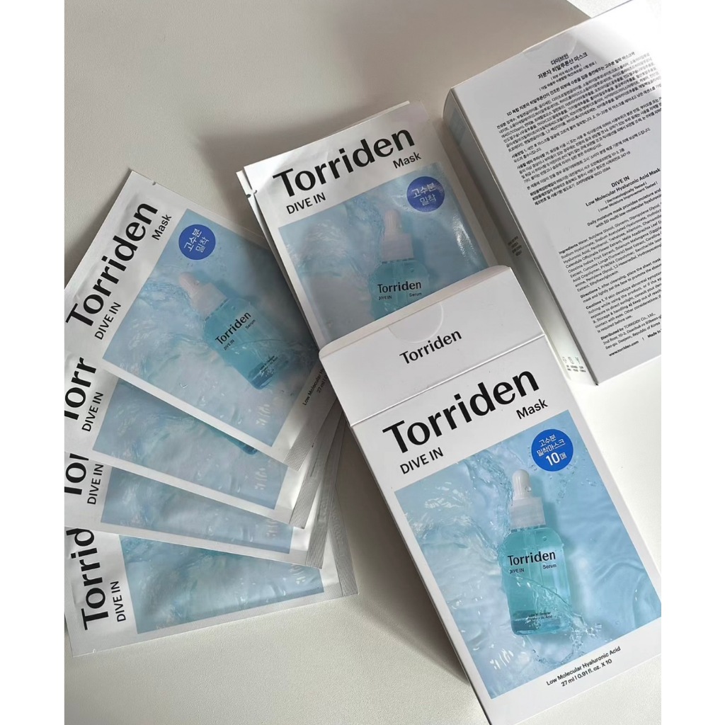 📦預購  🇰🇷Torriden-面膜（藍色保濕款/綠色積雪草款）