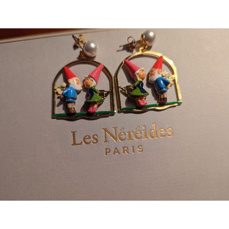 『法國品牌』Les Nereides N2_童話故事系列「 小精靈愛的小屋」耳環
