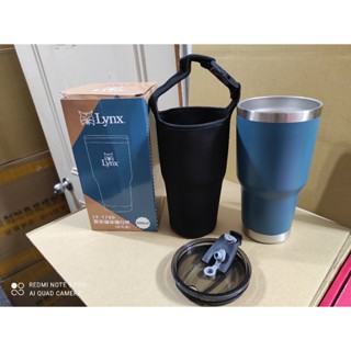 (板橋廉價商品區) 美國品牌 Lynx 山貓 304真空環保隨行杯 (900ml) 一體成型