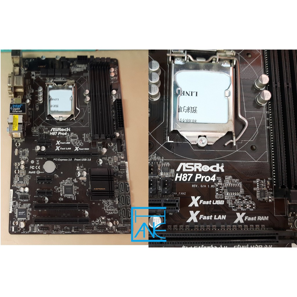 【 大胖電腦 】ASROCK 華擎 H87 PRO4 主機板/附軟擋板/1150/D3/保固30天/實體店面/可面交