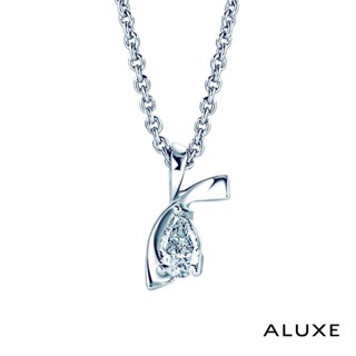 ALUXE 亞立詩 18K金 鑽石項鍊 永恆禮物 NN0843