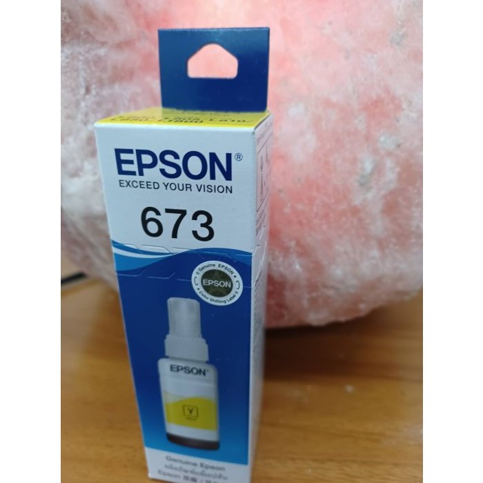 EPSON T6734 T673400 T673 原廠黃色墨水 適用:L800/L1800/L805