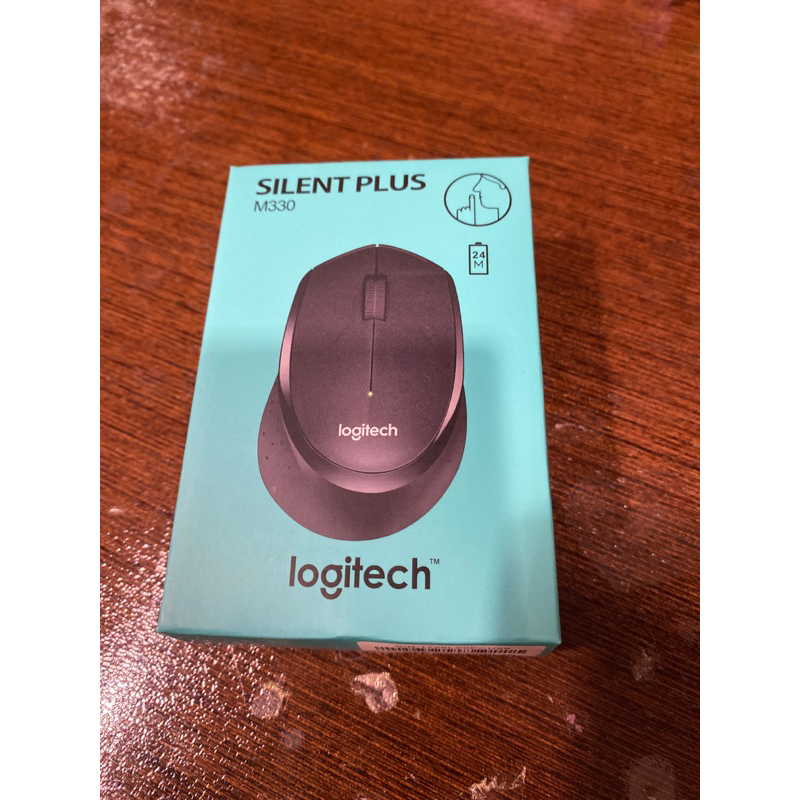 Logitech羅技 M330 （同M331）無線靜音滑鼠(黑)