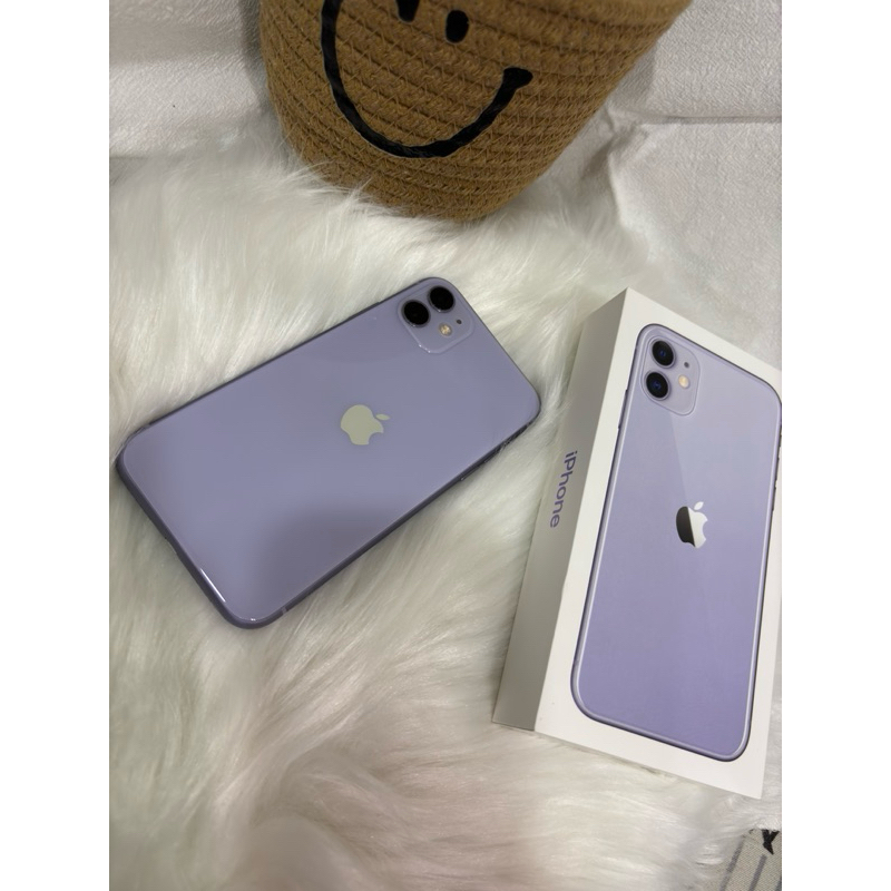 🌟售 九成九新 I phone 11 紫色 128g📌有實體影片#l11