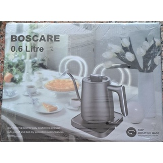 Boscare 電熱水壺不鏽鋼鵝頸旋轉咖啡壺